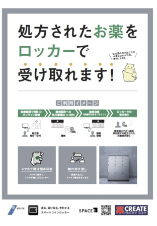 スペースアール、神奈川県の支援を得て「スマートロッカーを介したお薬の非対面受取」の事業化に取り組みます