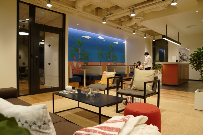 WeWorkに複数拠点(撮影場所：WeWork東急四谷)