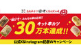 【キット串カツ累計販売数30万本達成!】昨年を超える大反響を記念し、X&Instagram記念Wキャンペーンを実施!