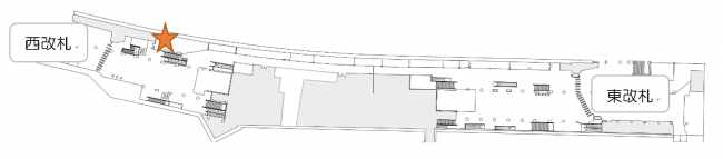 改札内地図