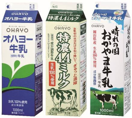 春の牛乳応援キャンペーン　対象商品