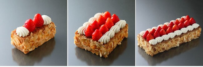 ナポレオンパイ 702円/ハーフサイズ 2,700円/フルサイズ 5,400円(税込) ナポレオンパイ 702円/ハーフサイズ 2,700円/フルサイズ 5,400円(税込)