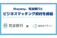補助金クラウドを運営するStayway、筑波銀行と県内金融機関初となるビジネスマッチング契約を締結
