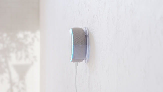 壁面用ホルダー（AMK-1）Amazon Echo Dot 第３世代対応