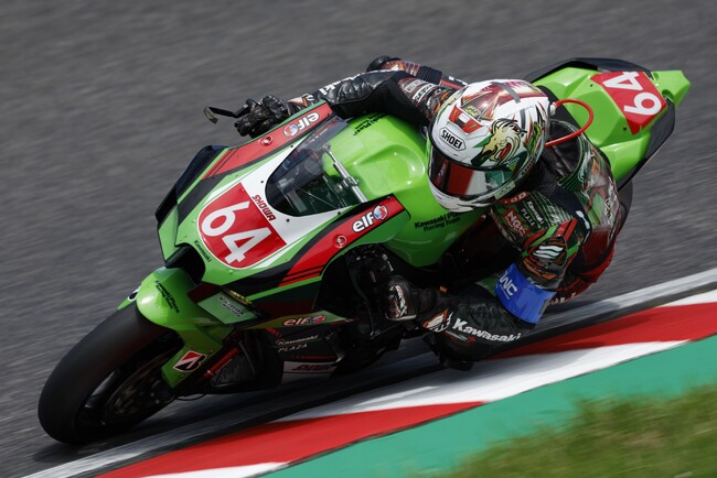 2022鈴鹿8耐 Kawasaki Plaza Racing Team 岩戸選手