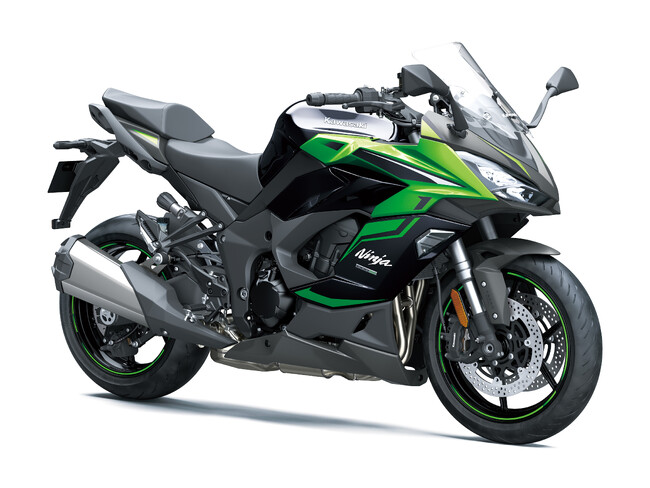 Ninja 1000SX　エメラルドブレイズドグリーン×メタリックマットグラフェンスチールグレー