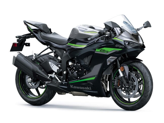 Ninja ZX-6R（メタリックグラファイトグレー×メタリックディアブロブラック