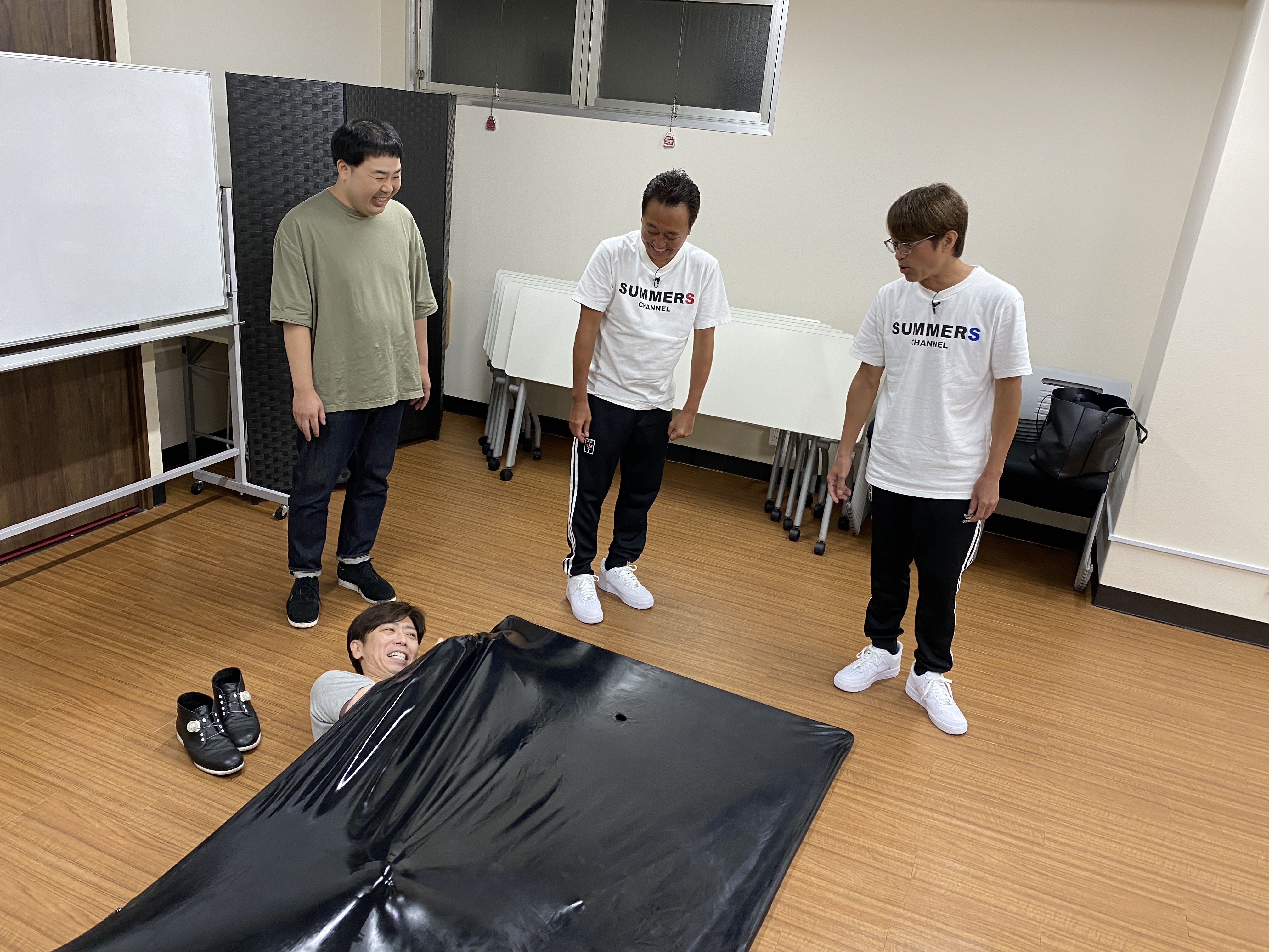 バキュームベッド(製作途中)