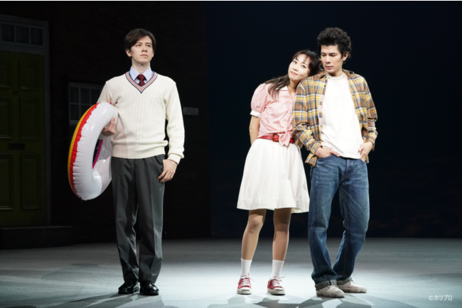 左より)エドワード役 ウエンツ瑛士、リンダ役 木南晴夏、ミッキー役 柿澤勇人 左より)エドワード役 ウエンツ瑛士、リンダ役 木南晴夏、ミッキー役 柿澤勇人