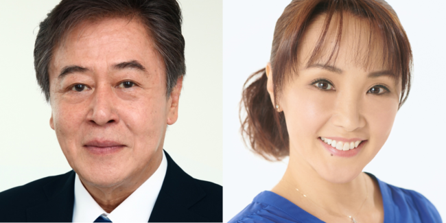 左より)風間杜夫、濱田めぐみ 左より)風間杜夫、濱田めぐみ