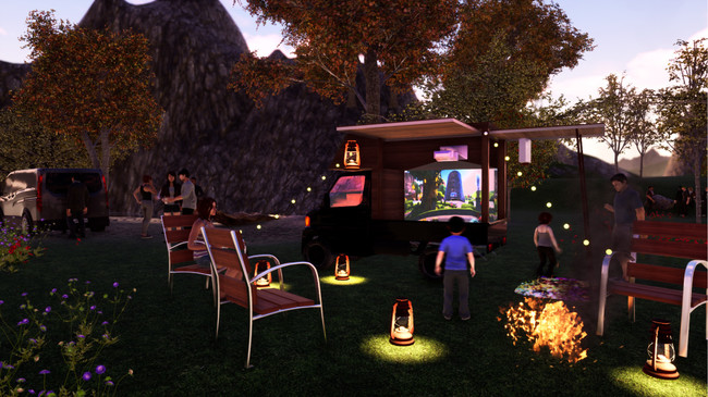 野外プレイグラウンドのイメージ