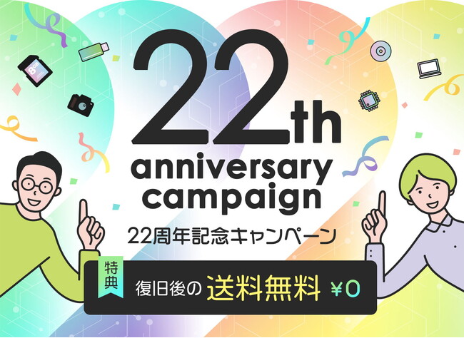 22周年記念キャンペーン