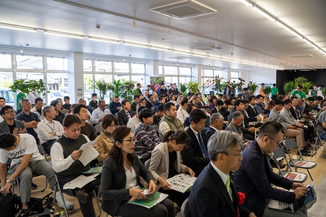 2019年11月10日の「新富アグリバレー」開設記念イベントは県内外から多様な人材が130名以上集まりました