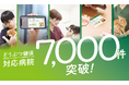 アニコム損保の「どうぶつ健保」対応病院、日本のペット保険最多の全国7,000病院を突破!