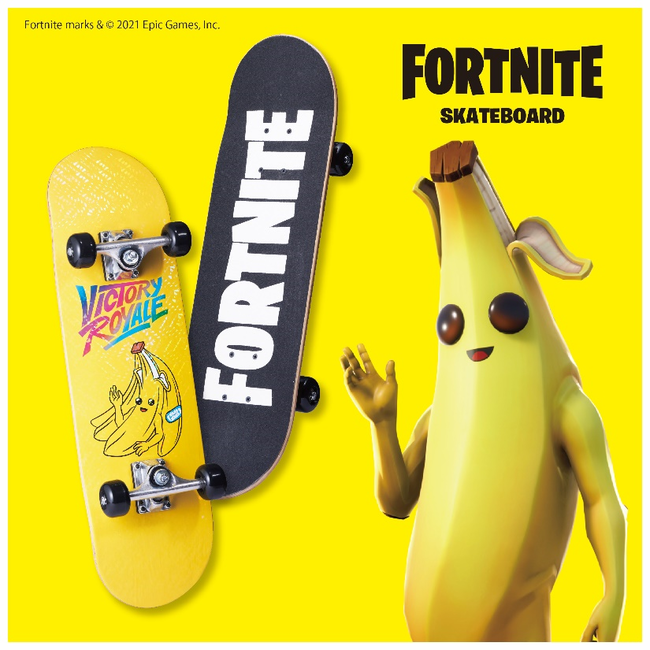 大人気ゲーム「FORTNITE」ポップ＆クールな新スケートボードが発売
