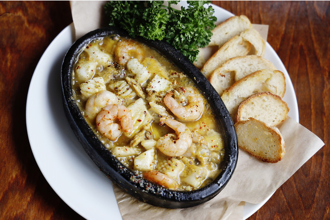 シーフードGREENアヒージョ