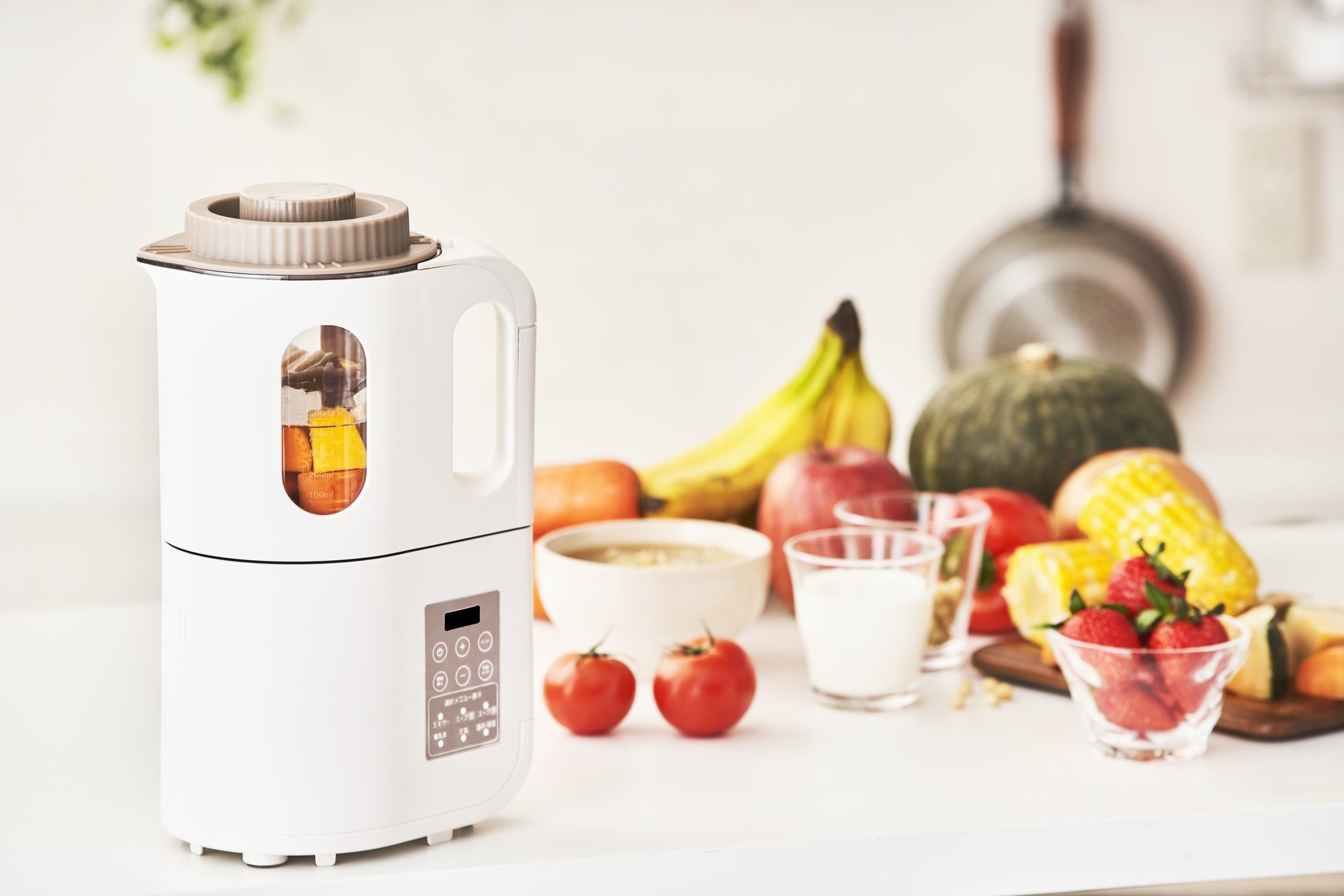 ほったらかし調理で簡単にスープが作れる 全自動クッキングミキサー を7月中旬に発売 株式会社ドウシシャのプレスリリース ほったらかし調理で簡単にスープが作れる 全自動クッキングミキサー を7月中旬に発売 株式会社ドウシシャのプレスリリース