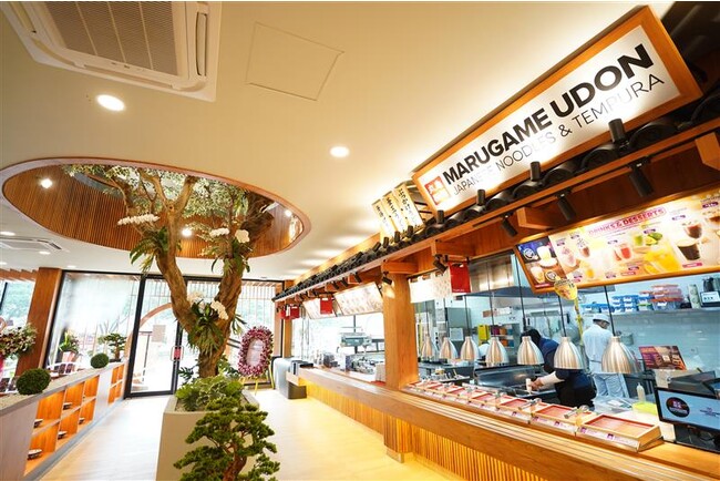 Marugame Udon」インドネシア100店舗目となるKota Bintang店が、10月14