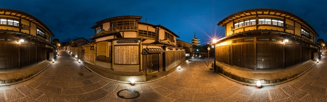 京都の絶景を 2億ピクセルを越える超高画質な360 パノラマvrで楽しめる 京都vrツアー の公開と そのデータのライセンス利用の開始 Creative Office Harukaのプレスリリース