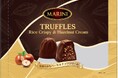 なめらかさとサクサク食感が楽しめる「マリーニ ライスパフ＆ヘーゼルナッツトリュフ」を新発売