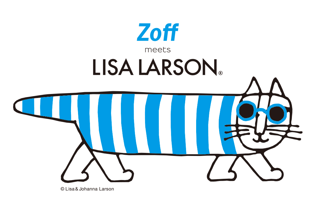 Zoff Zoff Meets Lisa Larson リサ ラーソンとのコラボシリーズを6月18日発売 株式会社インターメスティックのプレスリリース