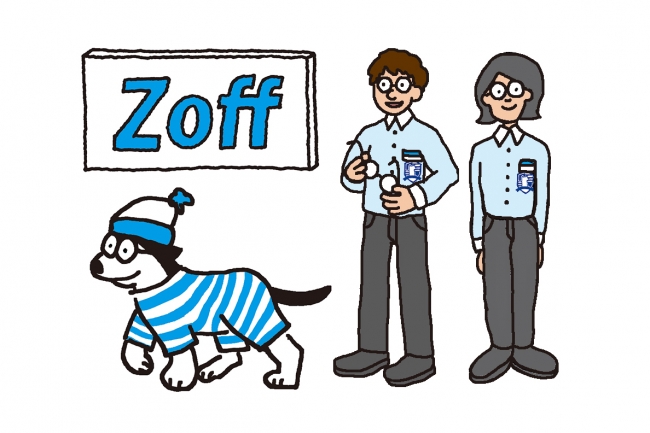 Zoff ウォーリーがzoffの まるメガネアンバサダー に 株式会社インターメスティックのプレスリリース