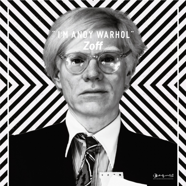 zoff “I'M ANDY WARHOL” シリーズ - サングラス