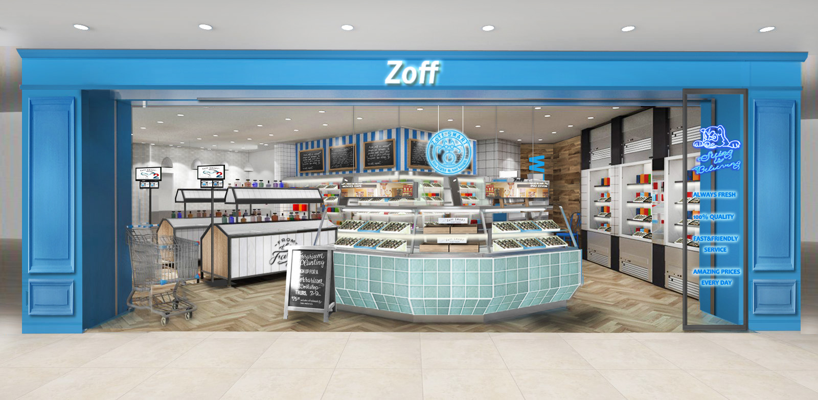 Zoff グローバル旗艦店 上海メトロシティ店 リニューアルオープン 株式会社インターメスティックのプレスリリース