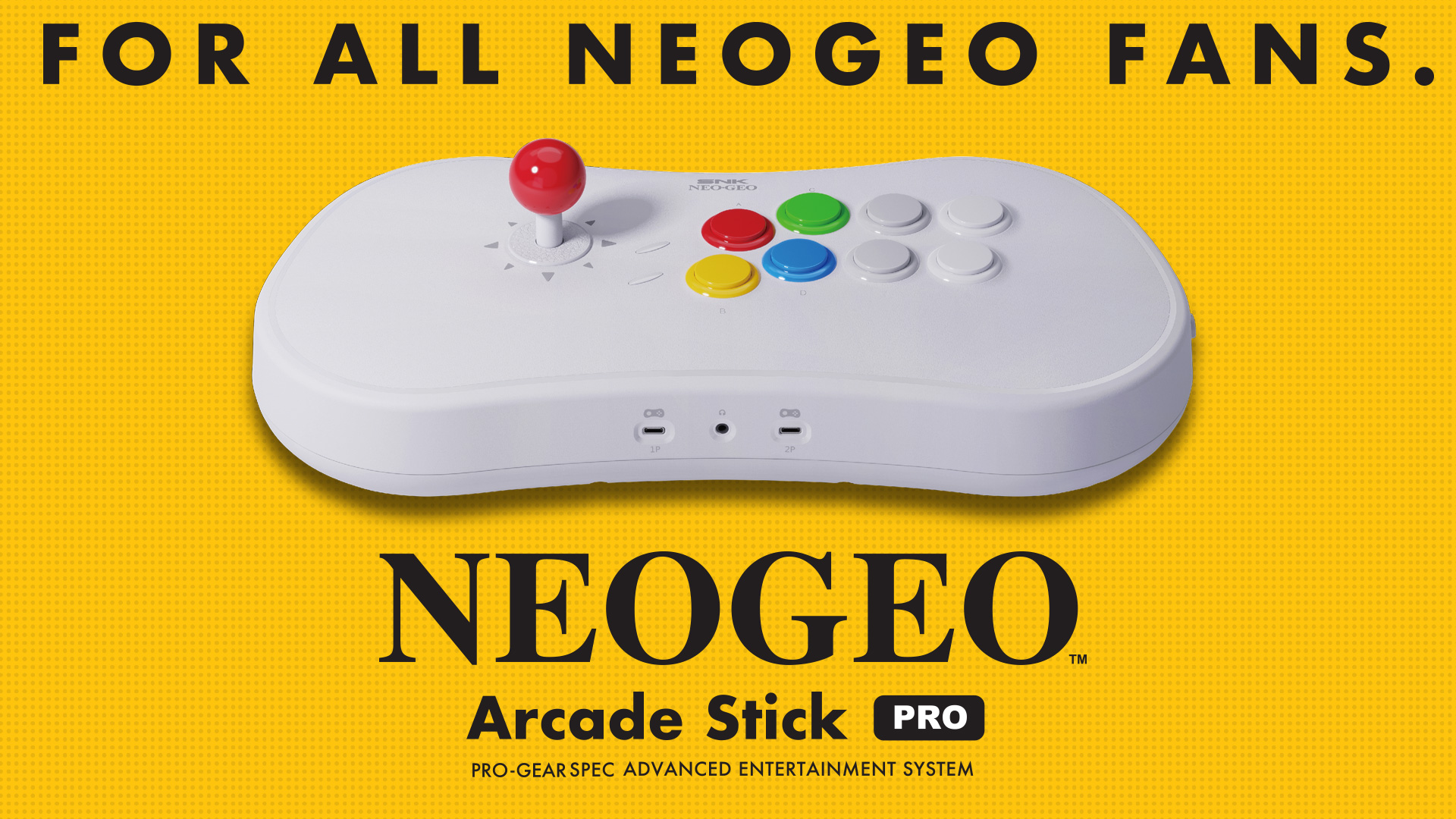 新品/NEOGEO arcade stickPRO 三和カスタム（クリアタイプ）-