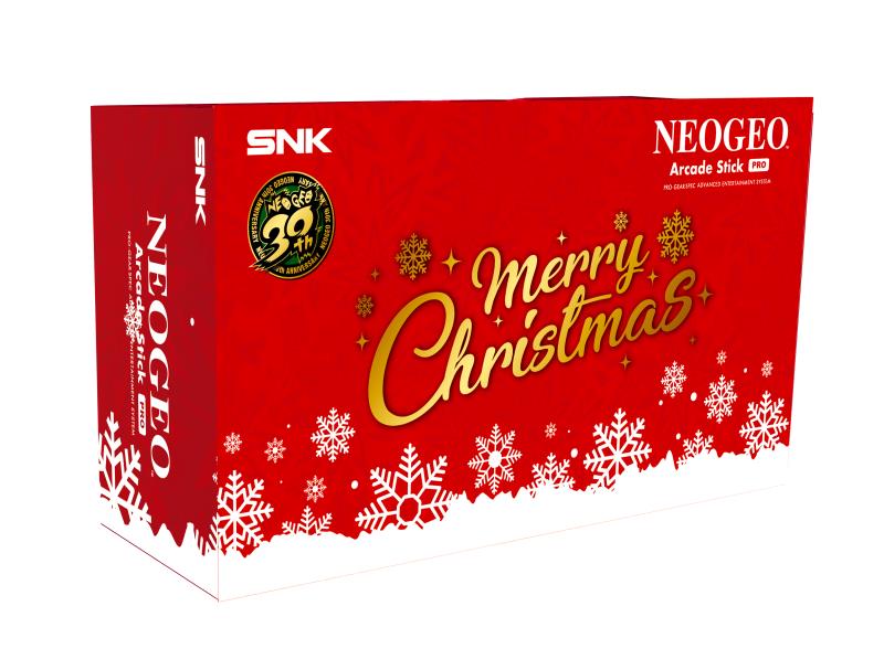 NEOGEO Arcade Stick Pro」にクリスマス限定セットが近日登場！｜株式 