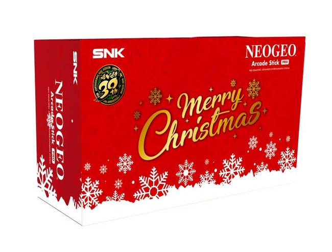 NEOGEO Arcade Stick Pro」にクリスマス限定セットが近日登場！ | 株式