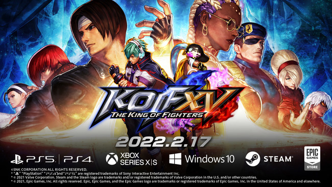 新作対戦格闘ゲーム『THE KING OF FIGHTERS XV』2022年2月17日（木