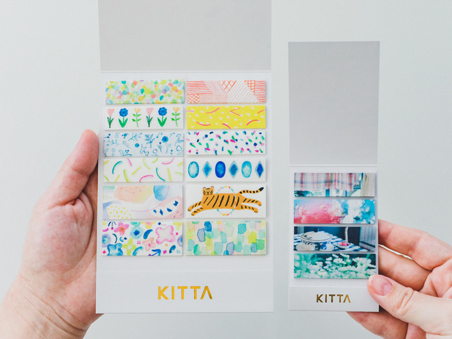 左:BIG KITTA 右:通常のKITTA 左:BIG KITTA 右:通常のKITTA