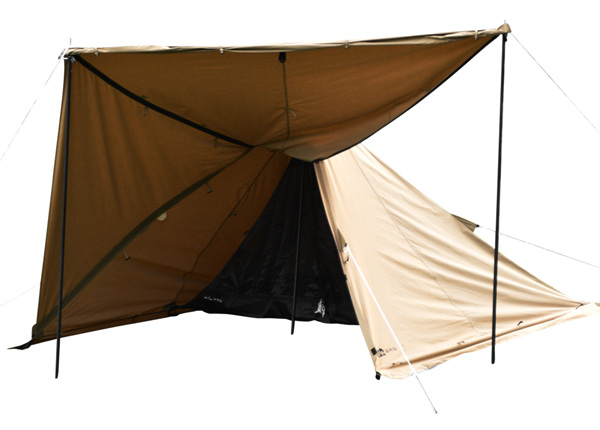 WAQ初のソロキャンプ用テント『Alpha T/C』が11月18日より先行予約開始 