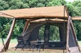 「半分は寝室、半分はリビング。」大型エアテント「AIR VISTA」専用インナーテントを新発売、本体も再販開始。