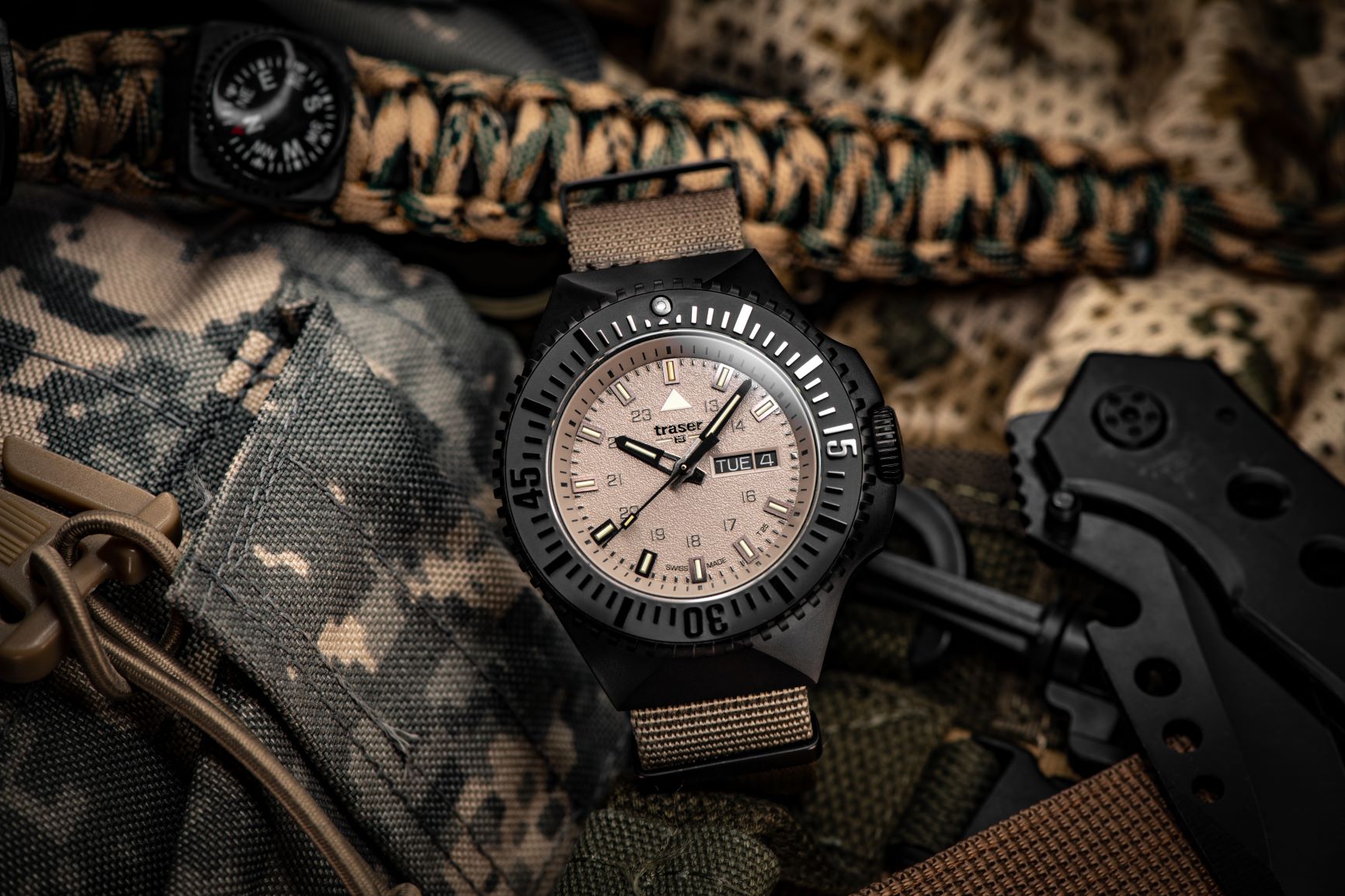 超美品トレーサー traser Tactical watches P69-