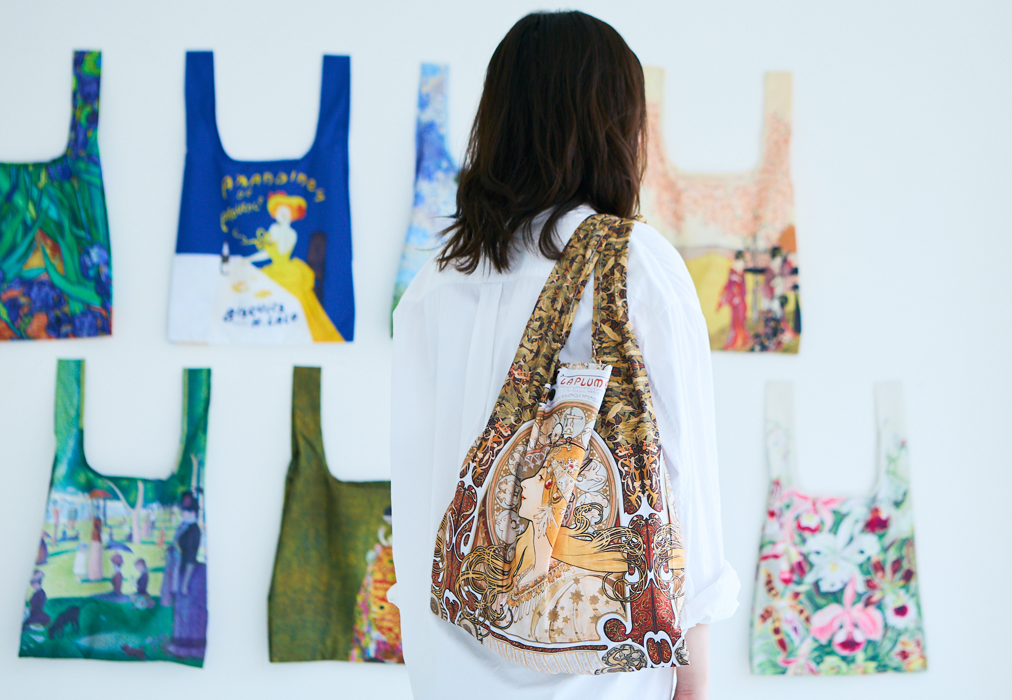 ゴッホやクリムトの絵画がエコバッグに！「Museum Collection 