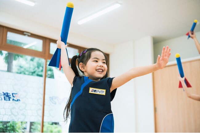 やる気スイッチグループの子ども向けスポーツ教室忍者ナイン！東大名誉教授監修スポーツ科学を取り入れたドリルを全国550教室以上で展開