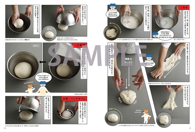 マンガ形式でプロセスを解説