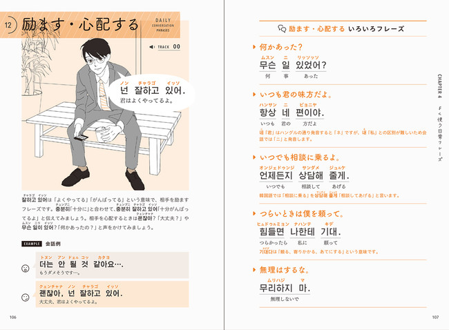 イケメンイラストとイケボで学ぶ語学書 イケメン韓国語フレーズ が11月16日発売 ネット書店で予約開始 株式会社西東社のプレスリリース