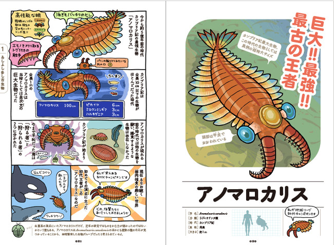 Amazonランキング１位 ゆるかわ古生物図鑑 が6月21日に発売 ナゾ多き古生物61種をゆるかわイラストで紹介 株式会社西東社のプレスリリース