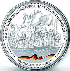 ドイツ・ベルリン国立造幣局 『FIFA女子ワールドカップドイツ™ 優勝