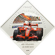 パラオ発行 2010～2011年 フェラーリの偉業 歴代F1マシーン10種