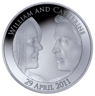 英国発行／英国王立造幣局鋳造 『ウィリアム王子ご成婚記念貨』｜泰星