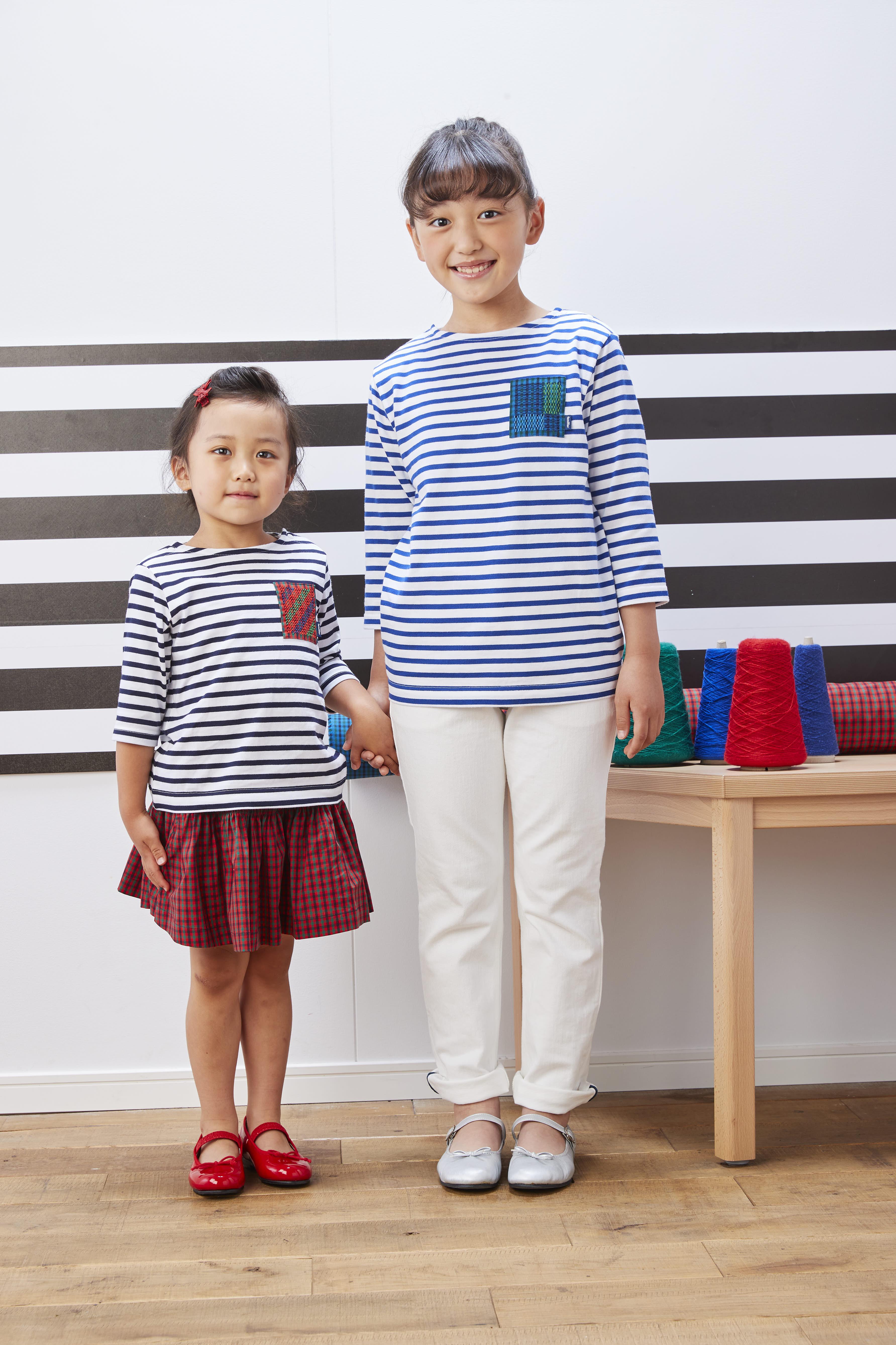 【最終価格】ファミリアブルー親子お揃いTシャツ100㎝＆Mサイズセット Tシャツ | ファミリア公式サイト