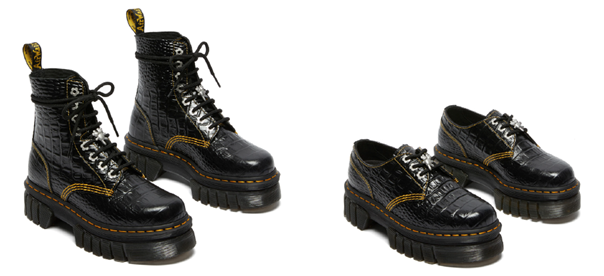 DR.MARTENS x MARC JACOBS Crocブーツ8ホール25cm