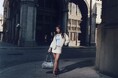 【マーク ジェイコブス】夏の装いに映えるキルティングデニムとレザーのコンビネーションが魅力の「ザ キルテッド デニム チェーン サック バッグ」が登場!