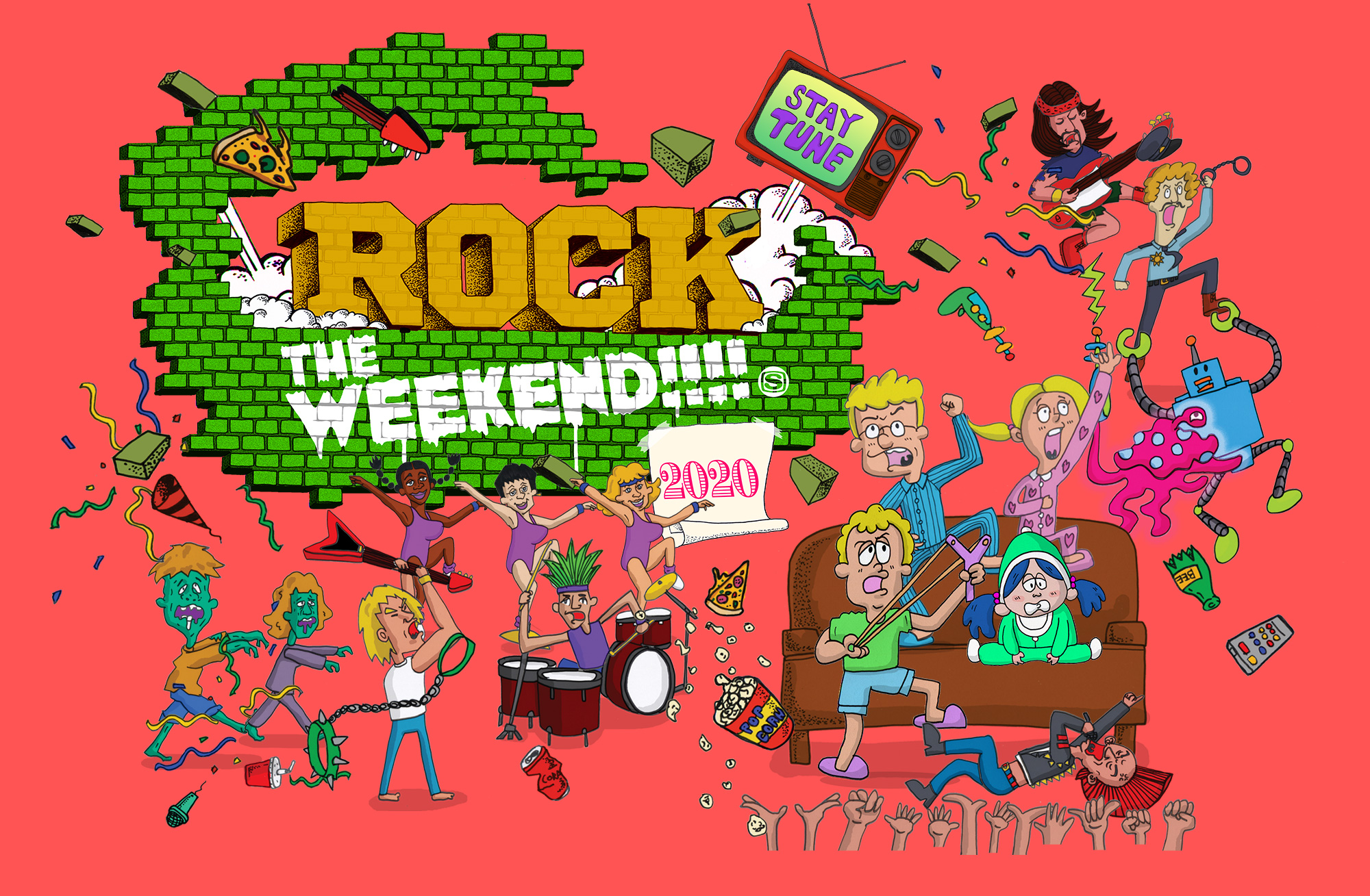 6月のスペースシャワーtvは毎週末ロックコンテンツを一挙大放出 Rock The Weekend お家ロックでストレス発散せよ 株式会社 スペースシャワーネットワークのプレスリリース