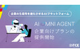 【ＦＣＥ】企業の生産性を進化させる AIプラットフォーム「AI OMNI AGENT」 企業向けプランの提供開始