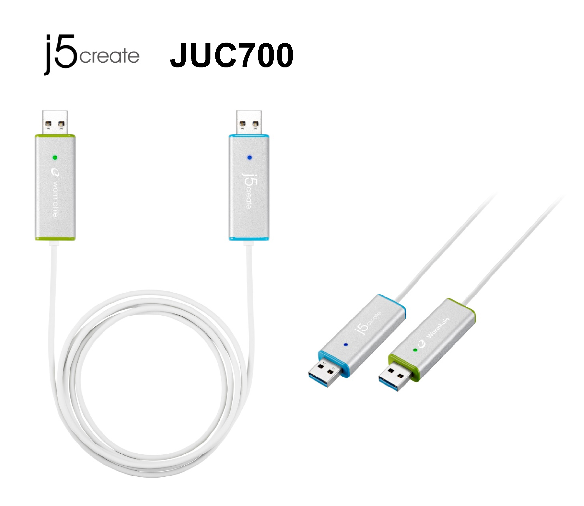 j5create wormhole switchリンクケーブル USB3.0
